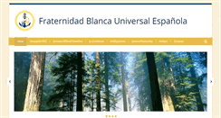 Desktop Screenshot of fraternidadblancauniversal.es